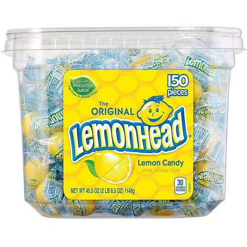 Green Rabbit  Candy,Lemon Flavor,Single-Serve,Sweet&Sour,150 Pieces,Multi-GRR20900232