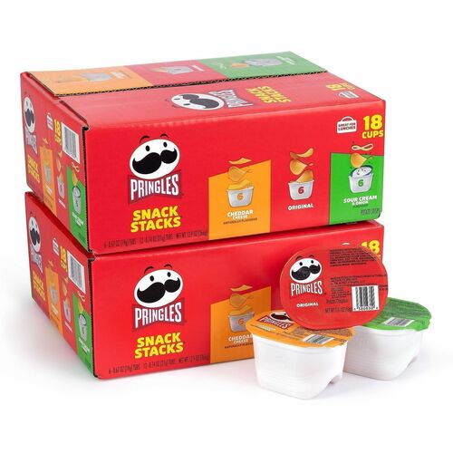 Green Rabbit  Chips,Snack Stacks,Asst. Flavors,Indv. Pack.,36/Ct,Multi-GRR22000407