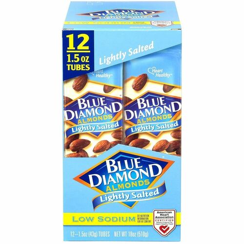 Green Rabbit  Nuts,Almond,Low-Sodium,Lightly Salted,Individual,12/CT,Multi-GRR22000736