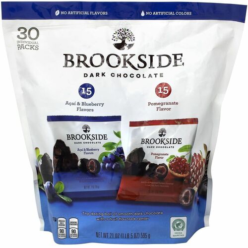 Green Rabbit  Candy,Dark Chocolate,Fruit Center,Variety Pack,30/CT,Multi-GRR22001031