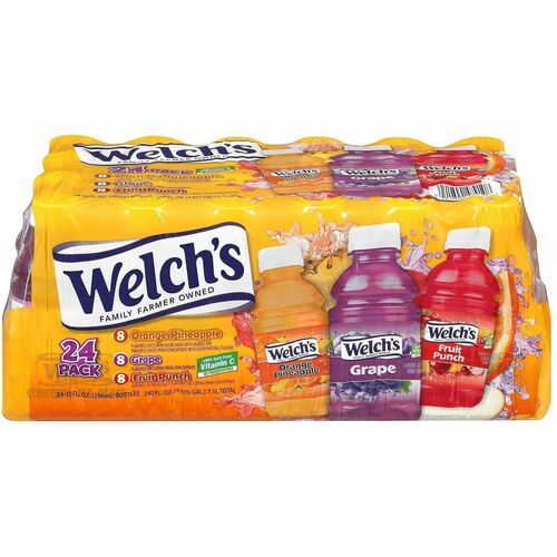 Green Rabbit  Juice,VarietyPack,Grape/OrangePineapple/FruitPunch,24/CT,MI-GRR90000105