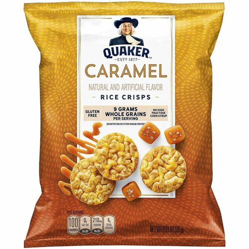Green Rabbit  Snack,Popped Rice Crisps,0.67 oz,60/CT,MI-GRR29500052
