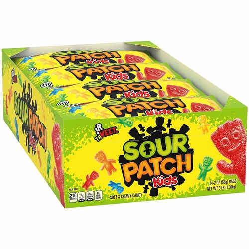 Green Rabbit  Candy,Sour Patch Kids,2 oz,24BG/CT,MI-GRR30400006