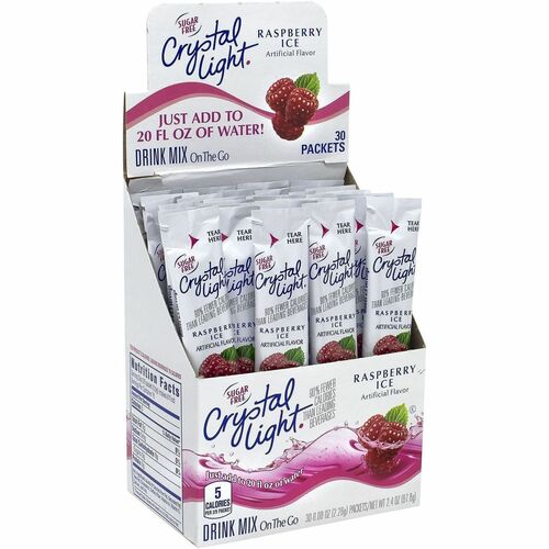 Green Rabbit  Drink Flavor,Raspberry Ice,30 Packets/Pack,2PK/CT,MI-GRR30700152