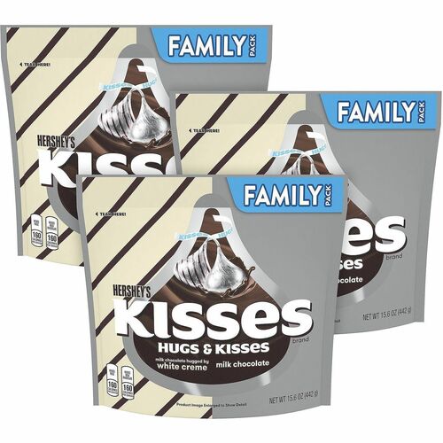 Green Rabbit  Candy,Kisses,Milk Chocolate,White Creme,15.6oz,3/CT,Multi-GRR24600405