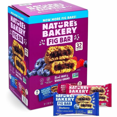 Green Rabbit  Fig Bars,Blueberry/Raspberry,32BG/CT,MI-GRR90000151