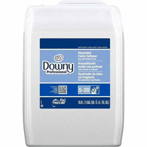 Procter & Gamble Commercial  Fabric Softener,Pro,Concentrate,Dye&Perfume-Free,5G,White