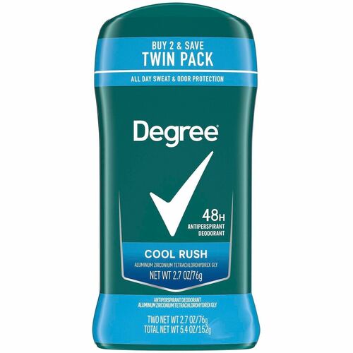 Unilever  Antiperspirant,Deodorant,48-Hour,Arctic Scent,2/PK,White