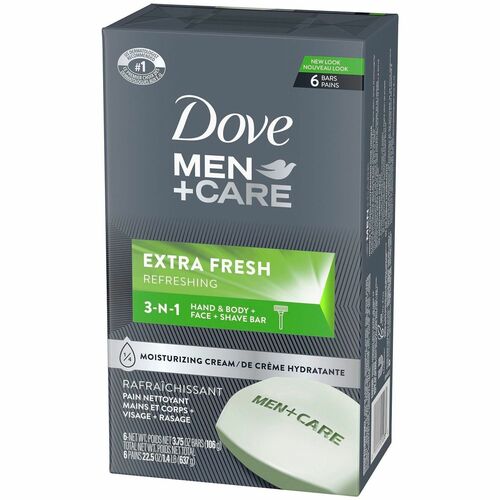 Unilever  Soap Bar,XtraFresh,f/Face&Body&Shave,3-In-1,Hydrate,6/PK,GN