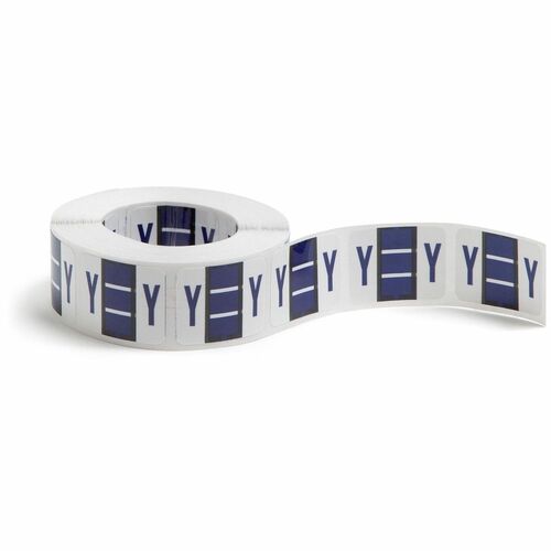 Smead  Color Code Labels, "Y", 1"x1-1/4", 500/RL, Violet
