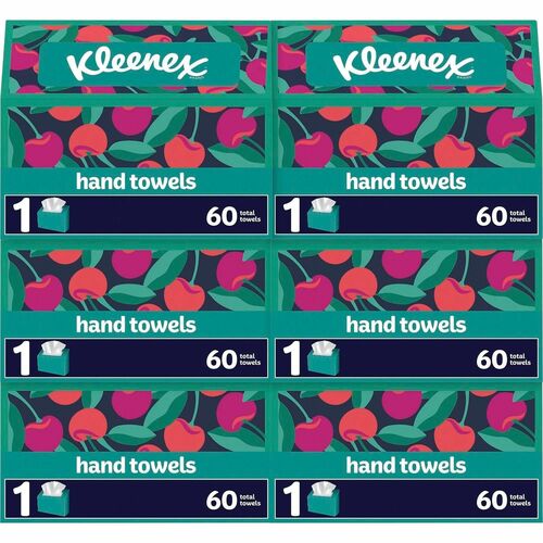 Kimberly-Clark Professional  Towels,f/Hands,Paper,1-Ply,9.1"x8",60/BX,6/CT,White