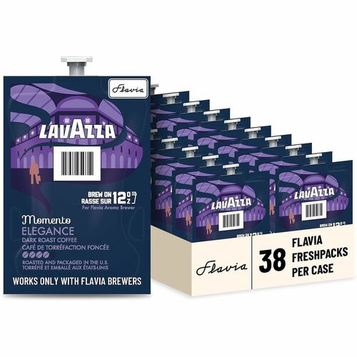 Lavazza  Coffee,Freshpack,f/Aroma Brewers,Rich,12 oz,38/CT,Brown