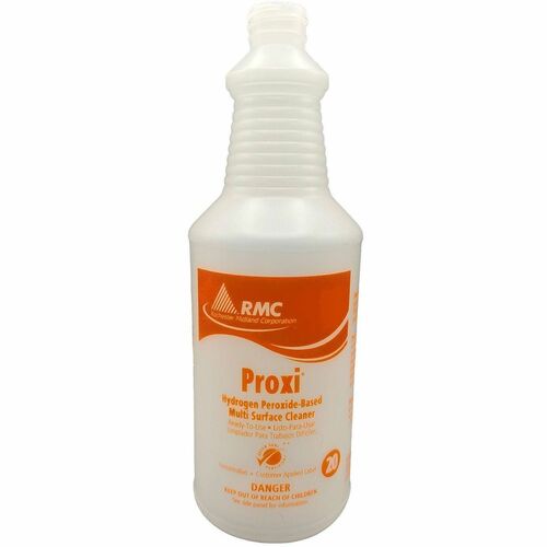 Rochester Midland Corporation  Bottles,f/Proxi Concentrate,Silk Screen,32 oz,Orange