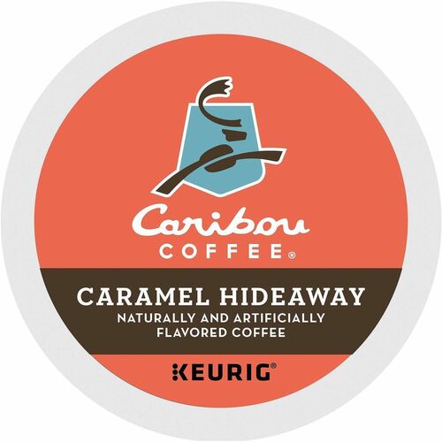 Green Mountain  Coffee,Caramel Hideaway,K-Cup,24/BX,4/CT,Brown-GMT195697CT