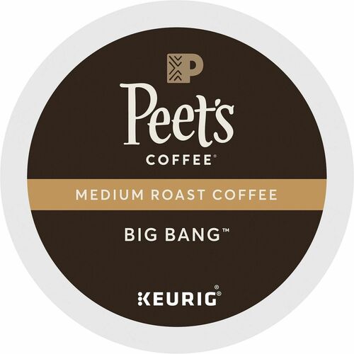 Green Mountain  Coffee,Big Bang,Medium Roast,K-Cup,22/BX,4/CT,Brown-GMT2407CT