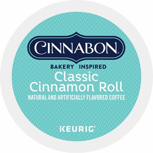 Green Mountain  Coffee,Cinnamon Roll,K-Cup,24/BX,4.CT,Brown-GMT6305CT