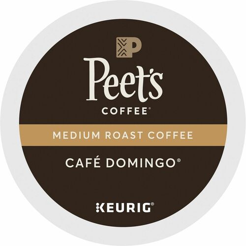 Green Mountain  Coffee,Cafe Domingo,Medium Roast,K-Cup,22/BX,4/CT,Brown-GMT2404CT