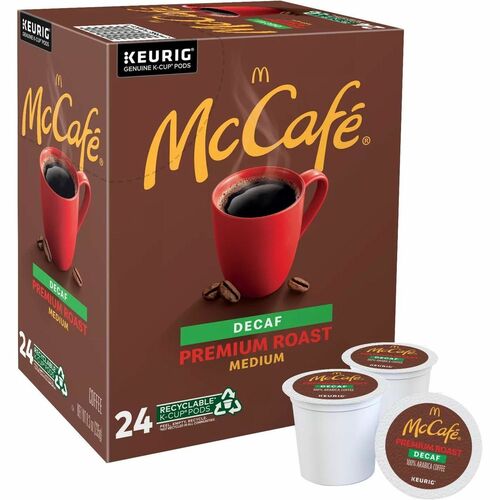 Green Mountain  Coffee,Decaf Premium Roast,K-Cup,24/BX,4/CT,Brown-GMT8044CT