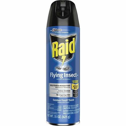 S.C. JOHNSON & SON, INC  Insecticide,f/Flying Insect Spray,15oz,Outdoor Fresh Scent