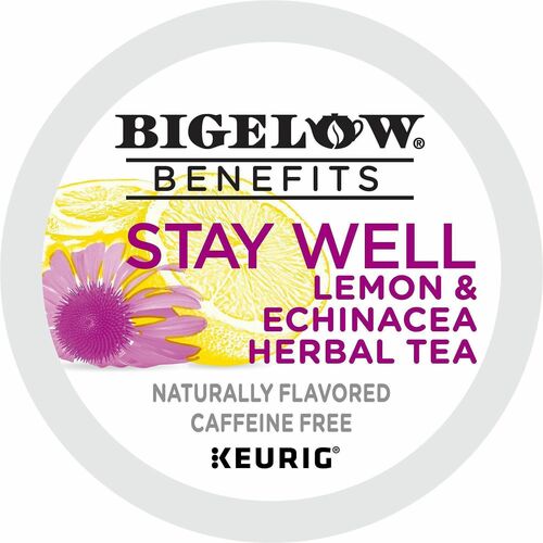 Green Mountain  Tea,Lemon/Echinacea,Herbal,K-Cup,22/BX,4/CT,Multi-GMT2025CT