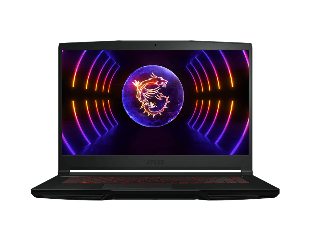 MSI Gaming THIN GF63 12VE-437US laptop Intel® Core™ i5 i5-12450H 15.6" Full HD 8 GB DDR4-SDRAM 512 GB SSD NVIDIA GeForce RTX 4050 Wi-Fi 6 (802.11ax) Windows 11 Home Black