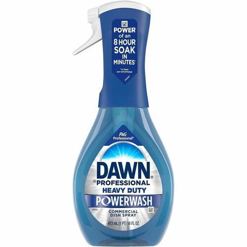 Procter & Gamble Commercial  Dish Soap,Heavy-Duty,Professional,Spray,1 Bottle,16oz,Blue