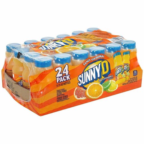 Green Rabbit  Juice,SnnyD,Ornge/Citrus,Orignl,25%LessSugar,24/PK,1PK/CT,MI-GRR90000121