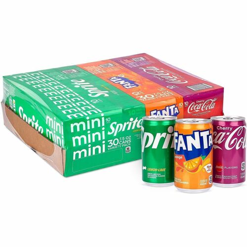 Green Rabbit  Soda,CokeCherry/Sprite/OrngFanta,7.5oz,30/BX,1BX/CT,Multi-GRR22002379