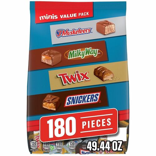 Green Rabbit  Candy,Snickers/3Musk/Twix/MilkyWay,Minis,180/BG,1BG/CT,Multi-GRR22002451