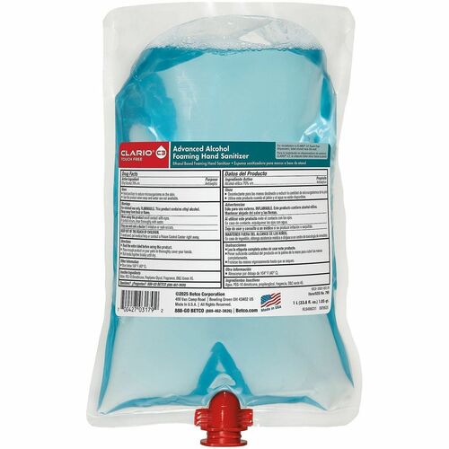 Betco Corporation  Sanitizer,Foam,C3 touch-free Refill,6/CT,BE