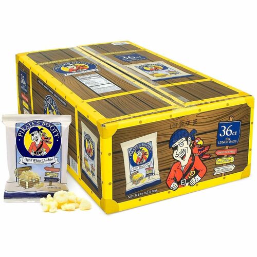 Green Rabbit  Food,Pirate's Booty,Rice/Corn Puffs,72/BG,2BG/CT,MI-GRR60004090