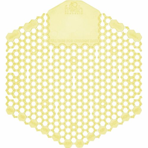 Fresh Products  UrinalScreen,CitrusSorbet,30Day,6-1/2"x7"x2/3",10/BX,6/CT,OE-FRS3WDS60CITCT