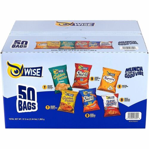 Green Rabbit  SnackBox,Chips,VarietyPck,SingleServe,50/BX,1BX/CT,Multi-GRR22002063