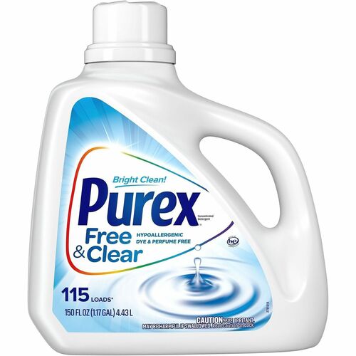 Dial Corporation  Laundry Detergent,Dye&Fragrance-Free,115Loads,150floz,Clear