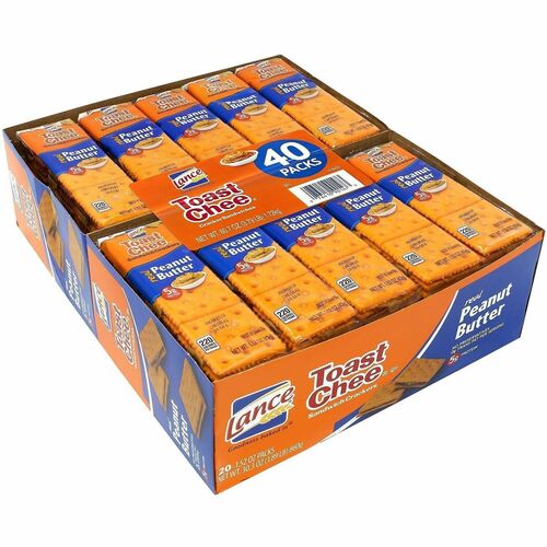 Green Rabbit  Crackers,Peanut Butter,40/BG,1BG/CT,MI-GRR22000542