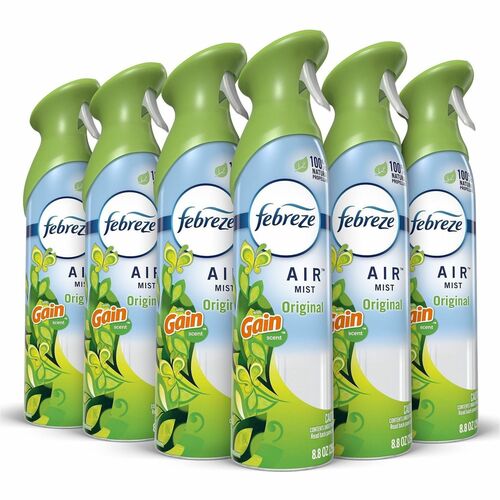 Procter & Gamble Commercial  Air Refresher, Gain Original, 8.8 oz, 6/CT, Green