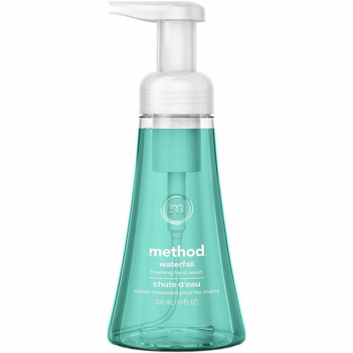 Method Products  Hand Soap,Foam,Waterfall,ParabenFree,PlantBased,10oz,6/CT,BE
