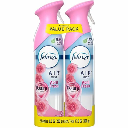 Procter & Gamble Commercial  AirFreshener,Spray,NtrlPrpllnts,DownyAprilFrsh,8.8oz,2/PK,GN