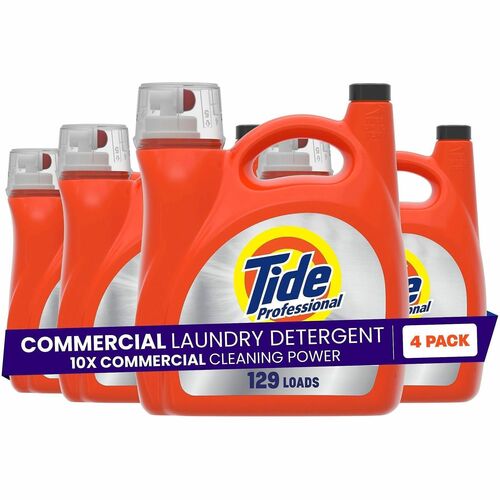 Procter & Gamble Commercial  Laundry Detergent,Tide Pro,Liquid,129 Loads,170 oz,4/CT,OE