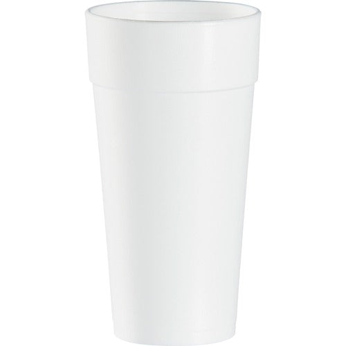 Dart Container Corp  Insulated Foam Cups, 24oz.,20/BG,25BG/CT, White