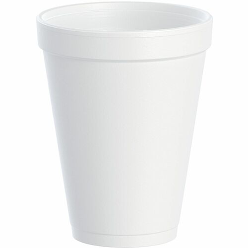 Dart Container Corp  Cups, Hot/Cold, Foam, 12 oz, 25/BG,40BG/CT,WE