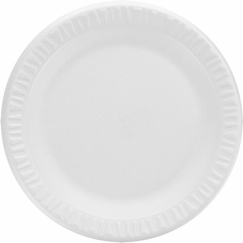 Dart Container Corp  Plates, Unlaminated Foam, 9",125/BG,4BG/CT,WE