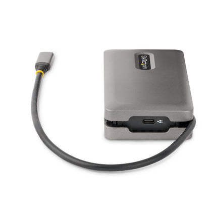 StarTech.com DKT31CDHPD3 laptop dock/port replicator Wired USB 3.2 Gen 2 (3.1 Gen 2) Type-C Gray