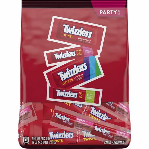 Hershey Co  Candy,Twizzlers,VarietyPack,46.34oz,Red
