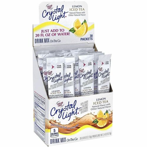 Green Rabbit  DrinkMix,CrystalLight,IcedTea,SugarFree,0.08oz,30/BX,2/CT,Mi-GRR30700159