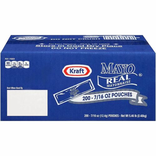 Green Rabbit  Mayonnaise,Kraft,Real,Single-Serve,0.44oz,200/BX,1/CT,MI-GRR22001118