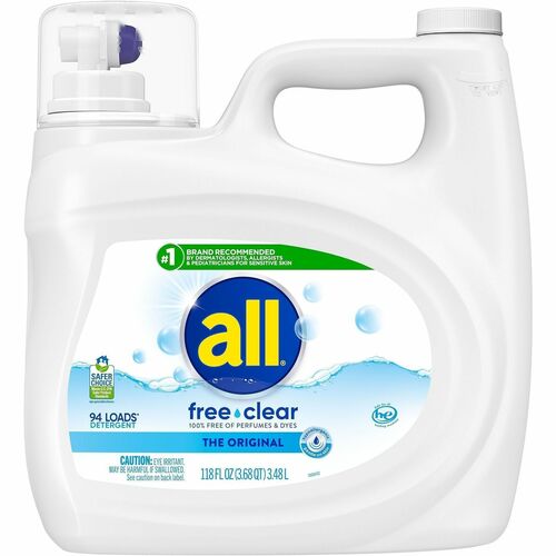 Dial Corporation  LaundryDetergent,Hypoallergenic,ScentFree,94Loads,141oz,CR