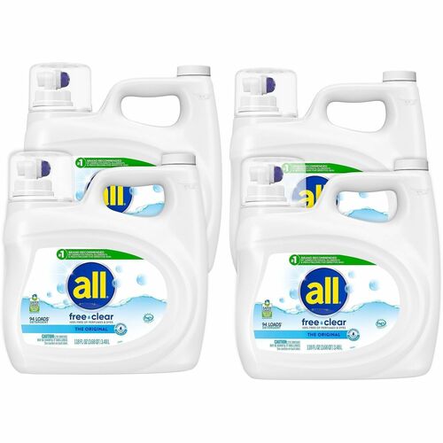 Dial Corporation  LaundryDetergent,Hypoallergnc,ScentFree,94Lds,141oz,4/CT,CR