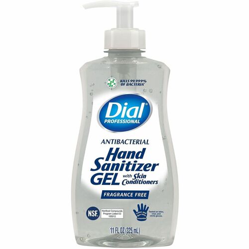 Dial Corporation  Hand Sanitizer,w/Conditioners,Pump,Hypoallergenic,11oz,CR