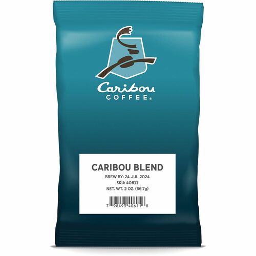 Peet's Coffee & Tea  Coffee,Flavored,Milky,Caramel,MedRoast,Ground,2.0oz,Brown